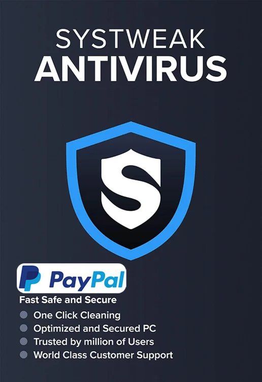 Systweak Antivirus 2024 1 год 1ПК