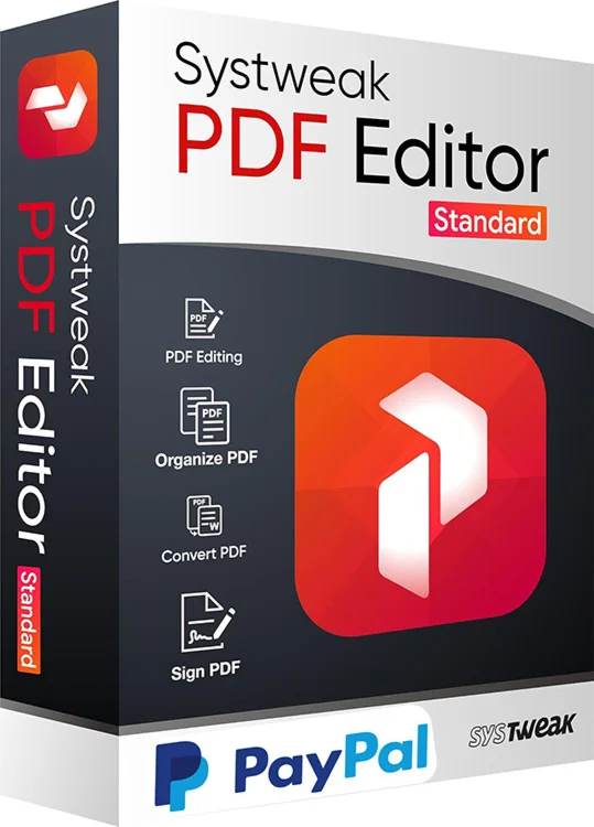 Systweak PDF Editor Standard 1 год 1ПК
