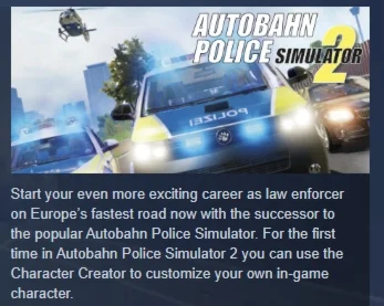Autobahn Police Simulator 2 АВТОДОСТАВКА STEAM РОССИЯ