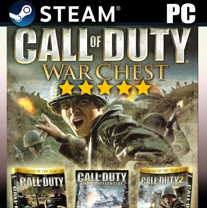 CALL OF DUTY (2003) + CALL OF DUTY 2 + UNITED・STEAM・PC・