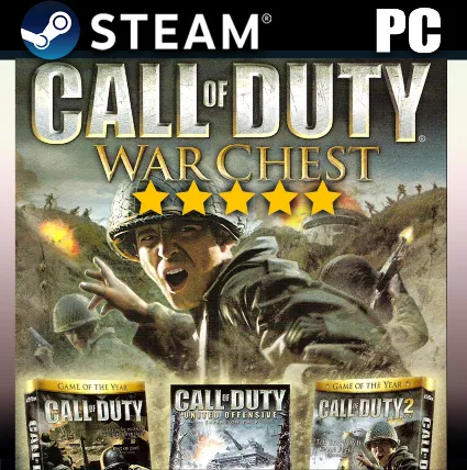 CALL OF DUTY UNITED OFFENSIVE + COD 1 + 2・STEAM・PC・