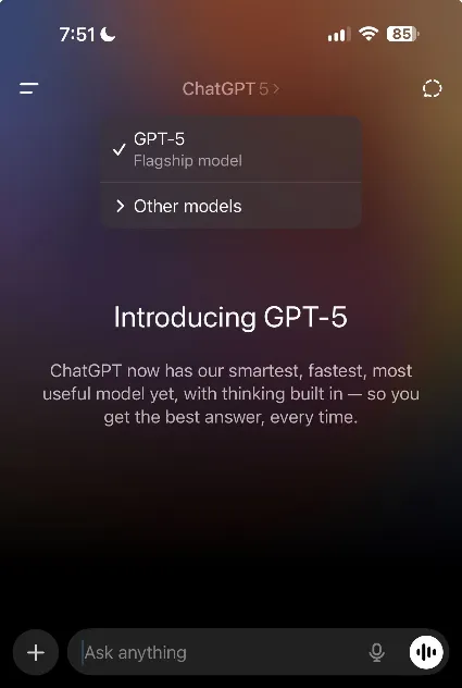 ЧатГПТ 5 Plus | Обновление аккаунта | 1 месяц