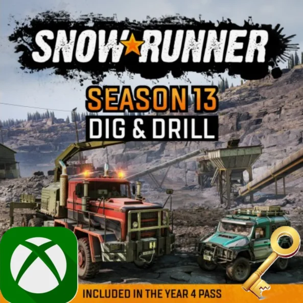 Ключ SnowRunner - Season 13: Dig & Drill Xbox