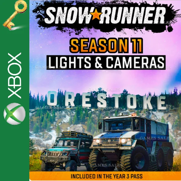 Ключ SnowRunner - Season 11: Lights & Cameras Xbox