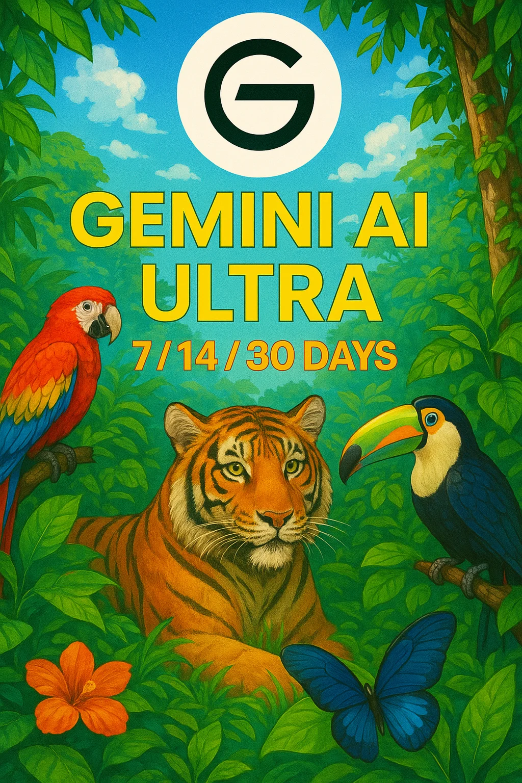 ️‍️‍GEMINI AI ULTRA 30 ДНЕЙ