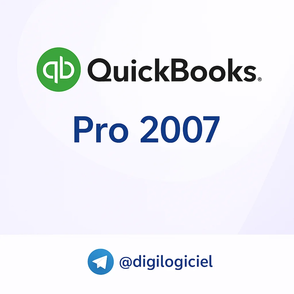 QuickBooks Pro 2007 Lifetime Lifetime Key 3PC