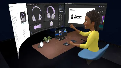 Ключ виртуального рабочего стола для Meta/Oculus Quest