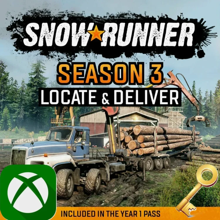 Ключ SnowRunner - Season 3: Locate & Deliver Xbox