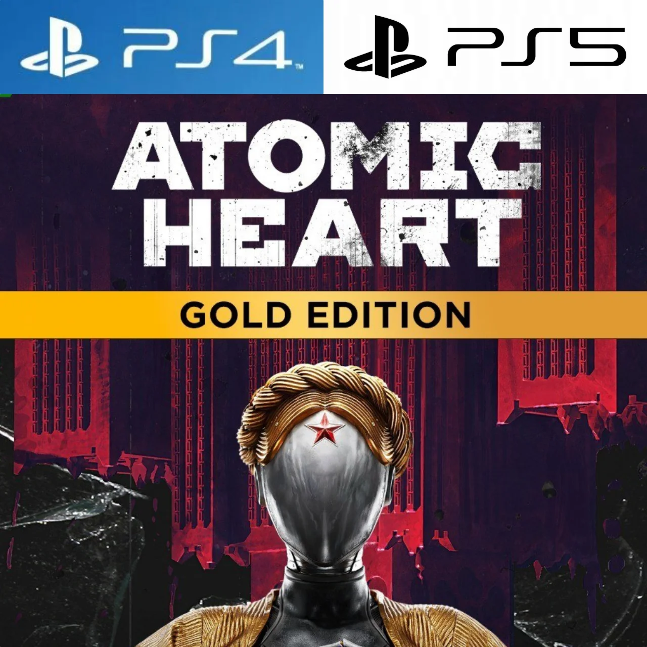 Atomic Heart Gold PS4|PS5 + 3 DLC П2 Аренда от 7 дней