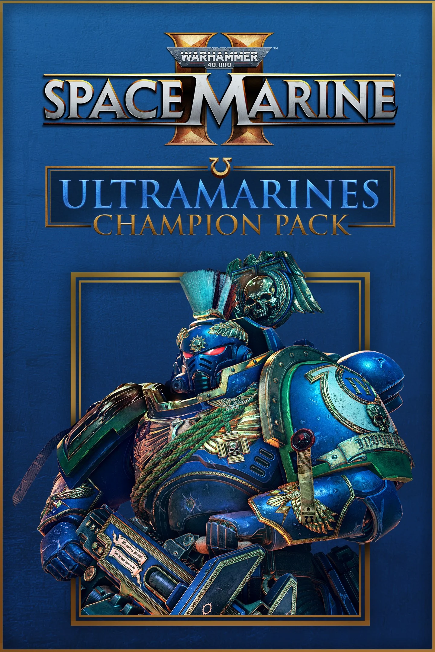 Warhammer 40000 Space Marine 2  Ultramarines Champion P