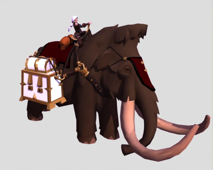 Мамонт грузовой в Albion Online - ЕВРОПА