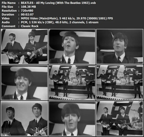 BEATLES - All My Loving