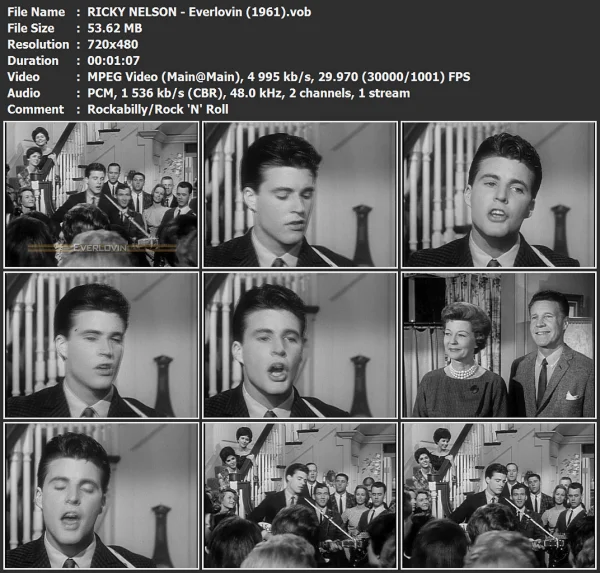 RICKY NELSON - Everlovin