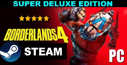 ・BORDERLANDS 4・SUPER DELUXE・ВСЕ DLC・НА 90 ДН・STEAM