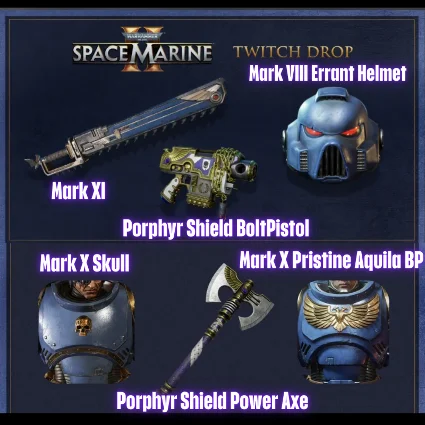 Warhammer 40,000: Space Marine 2 — 6 п. Twitch Drops