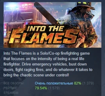 Firefighting : Into The Flames STEAM GIFT РОССИЯ
