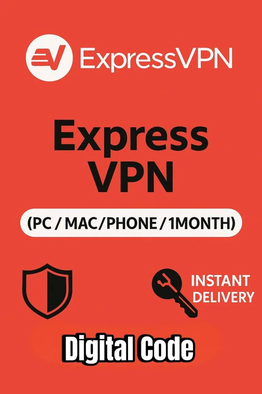 EXPRESS VPN 1 MONTH Code