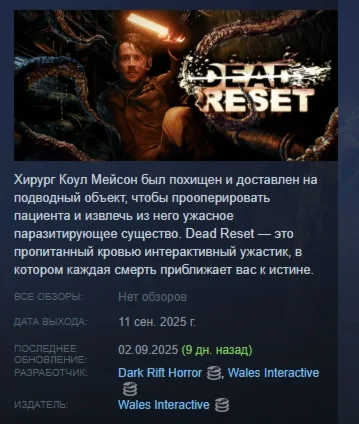 Dead Reset АВТОДОСТАВКА STEAM РОССИЯ