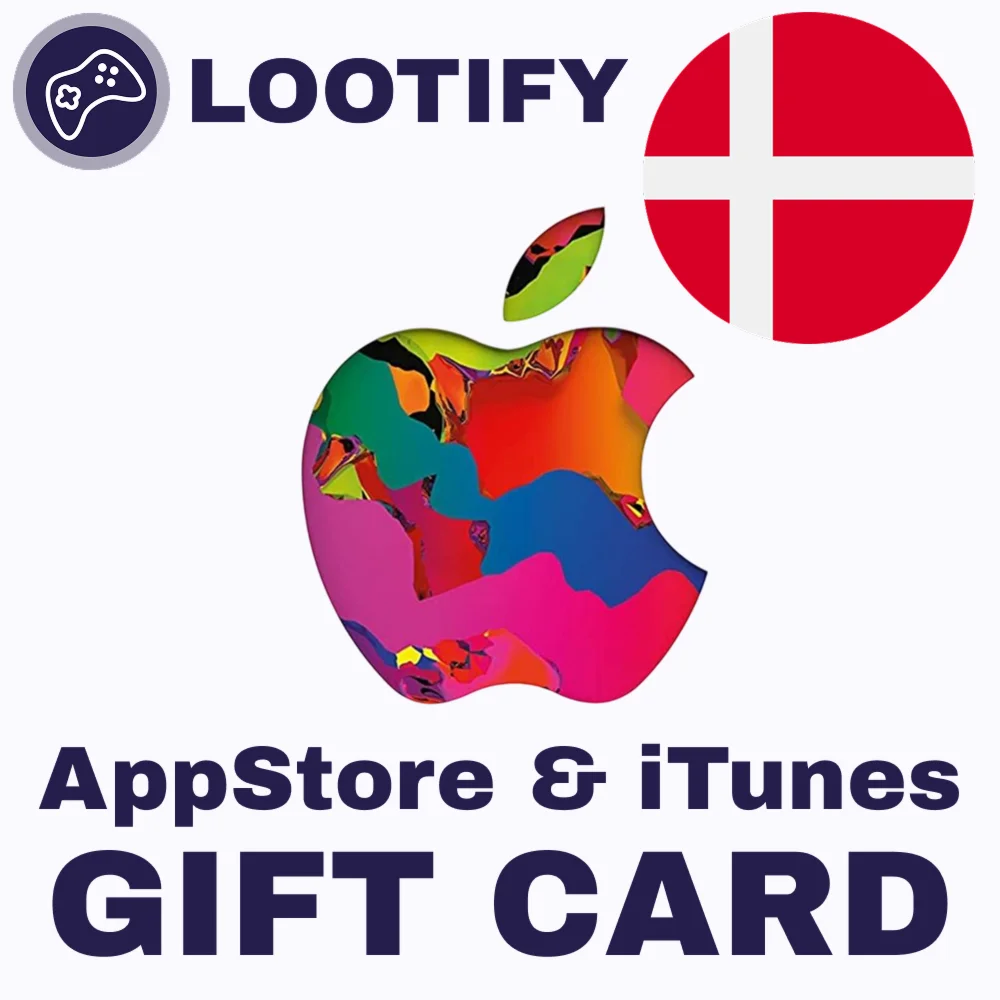  Apple Gift Card  25/50/100/500/1000 DKK  Дания
