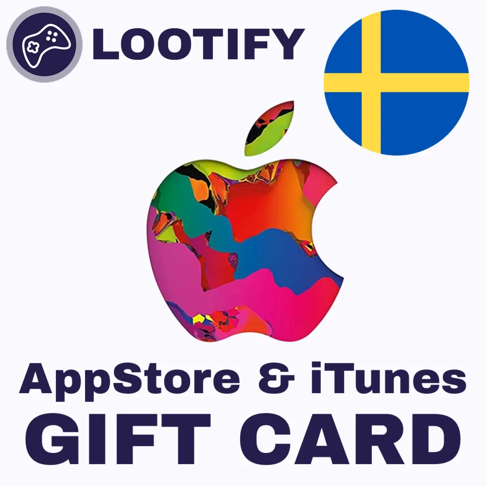  Apple Gift Card  25/50/100/500/1000 SEK  Швеция
