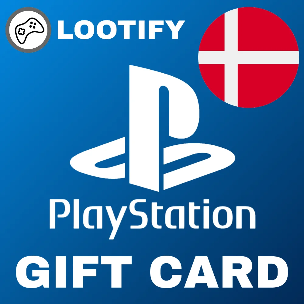  PlayStation Gift Card  100 - 650 DKK  Дания