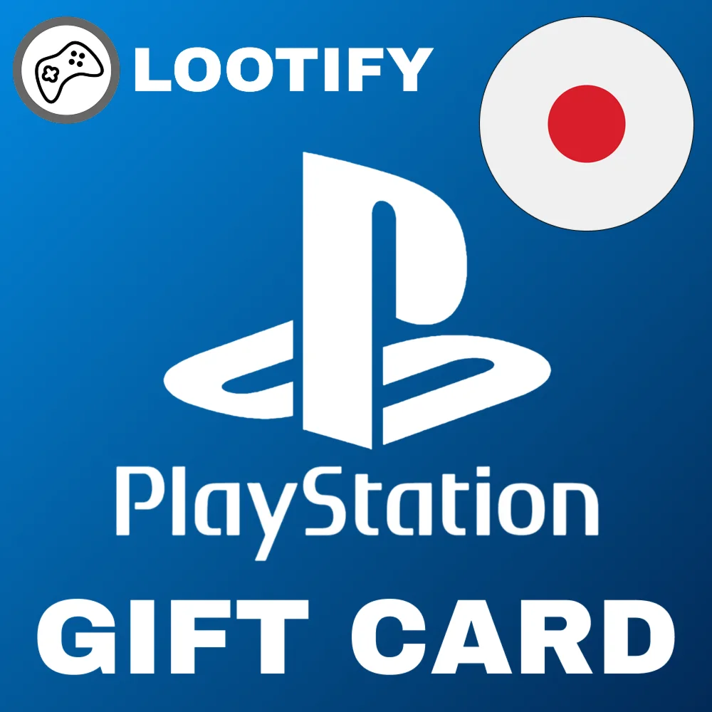  PlayStation Gift Card  1100 - 10000 JPY Япония