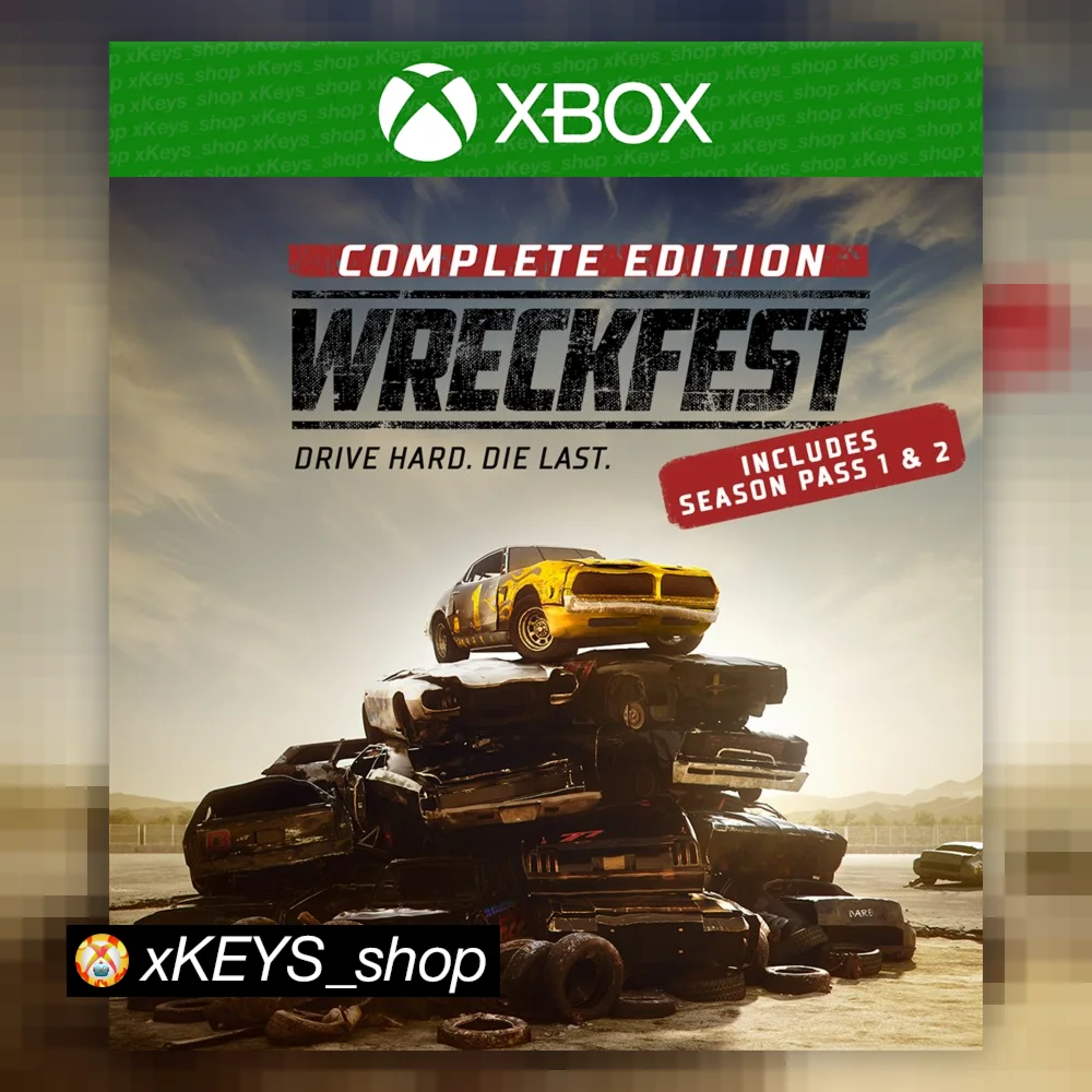  Wreckfest Complete Edition  XBOX КОД КЛЮЧ