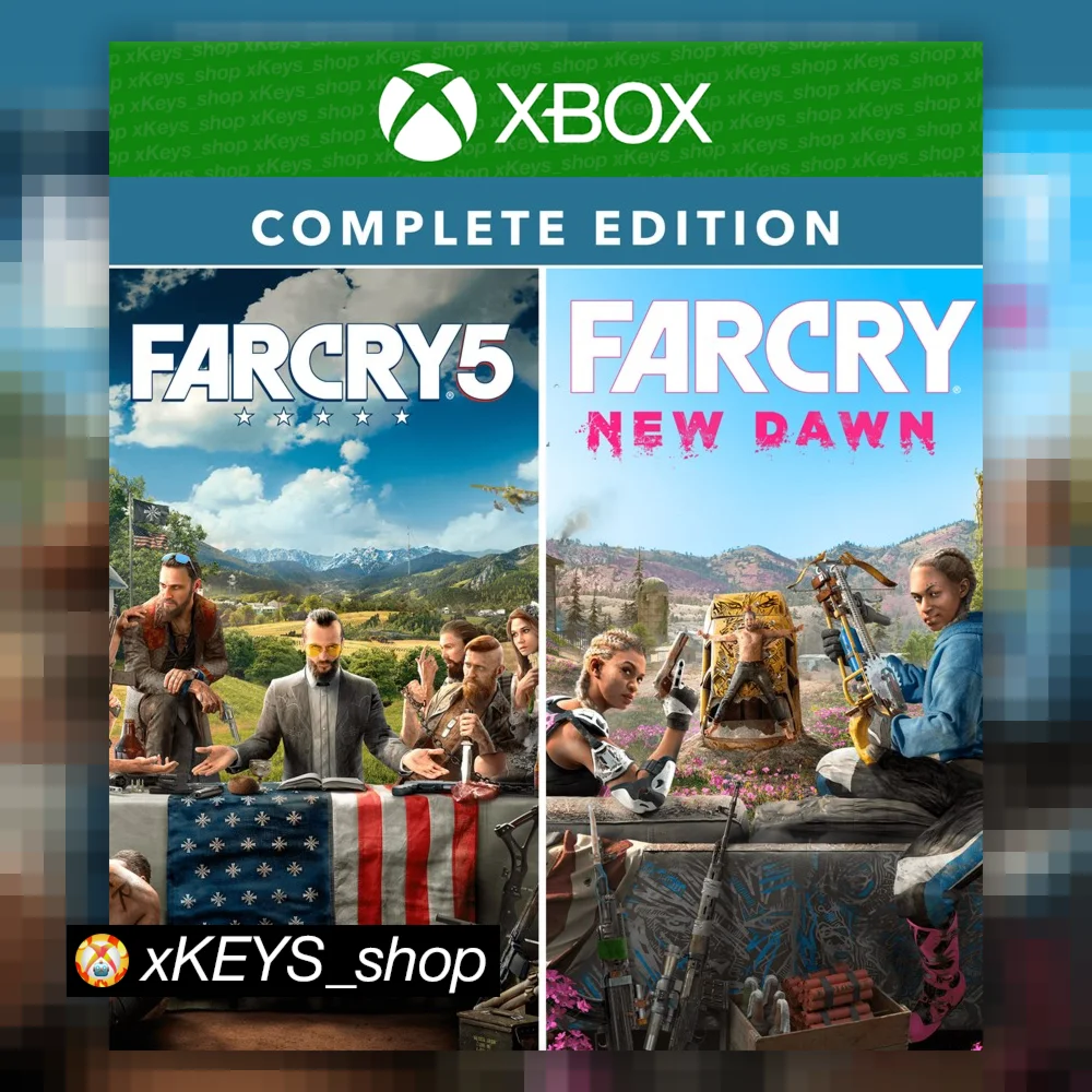 Far Cry 5 + New Dawn Deluxe Edition Bundle XBOX КЛЮЧ