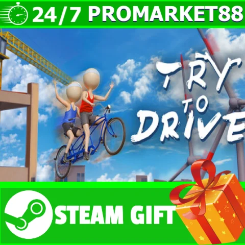 ️ВСЕ СТРАНЫ+РОССИЯ Try To Drive STEAM GIFT