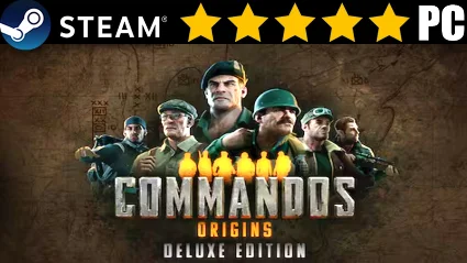 ・COMMANDOS: ORIGINS・DELUXE EDITION・ВСЕ DLC・НА 90 ДН