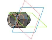 61.007 гайка накидная - 3D модель детали