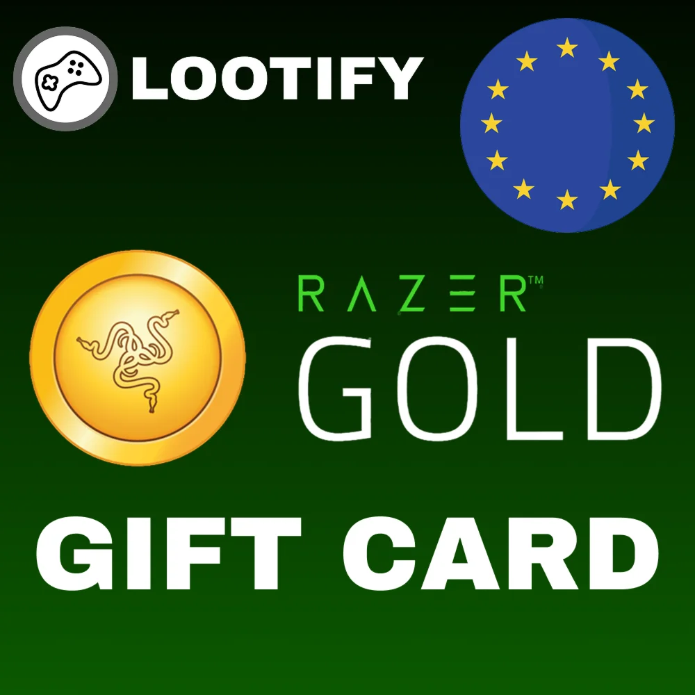  Razer Gold Gift Card  10/25/50/100 EUR  Европа