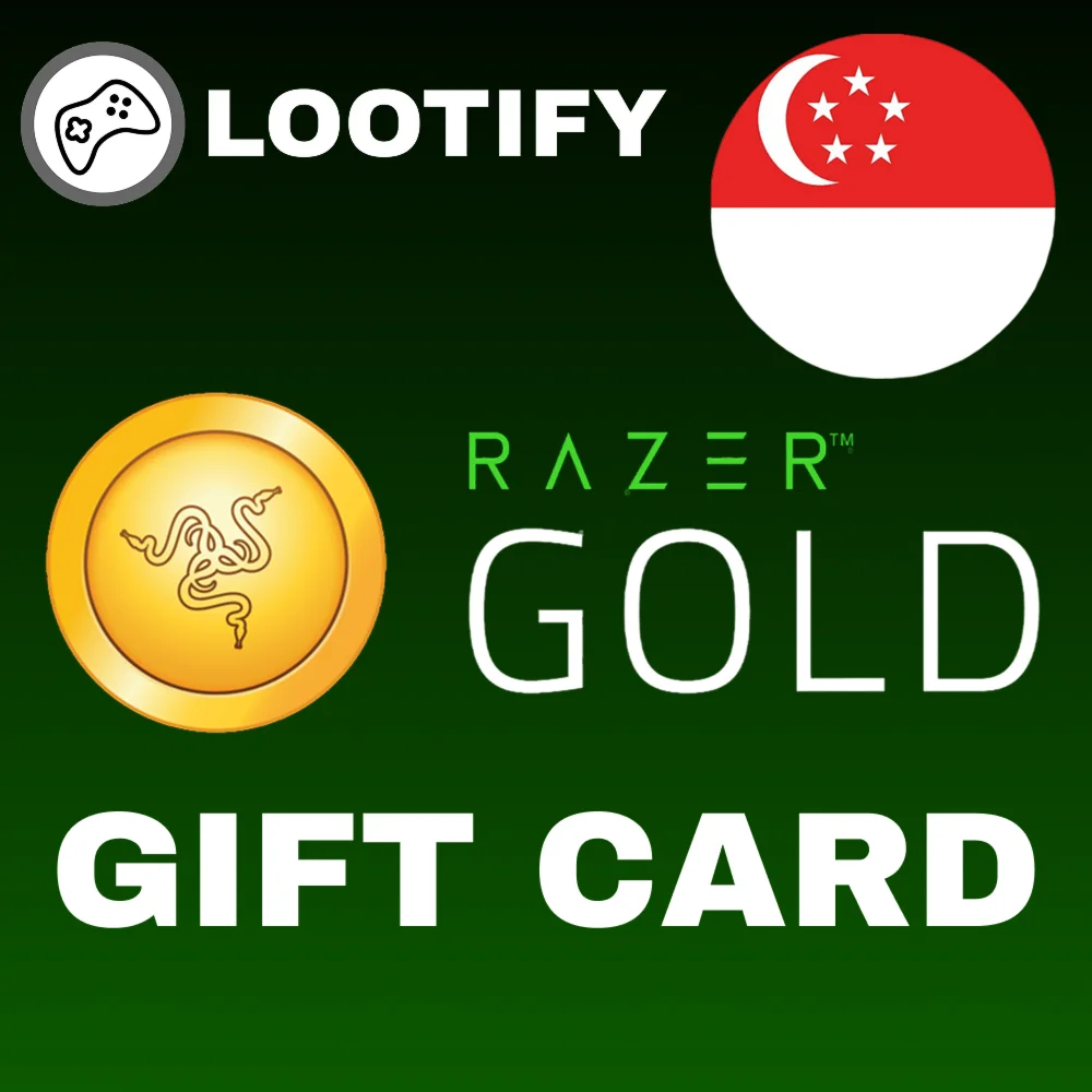  Razer Gold Gift Card  5/10/50/100 SGD  Сингапур