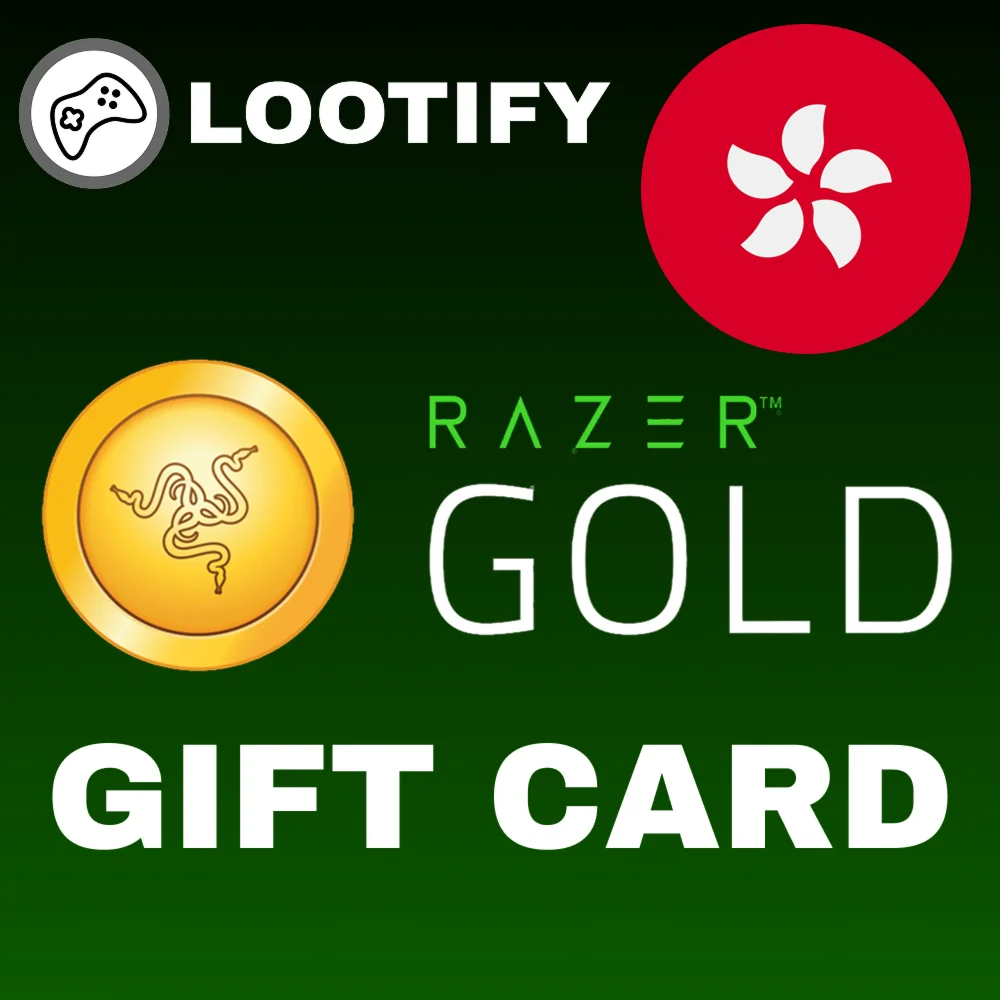  Razer Gold Gift Card  50/100/500 HKD  Гонгконг