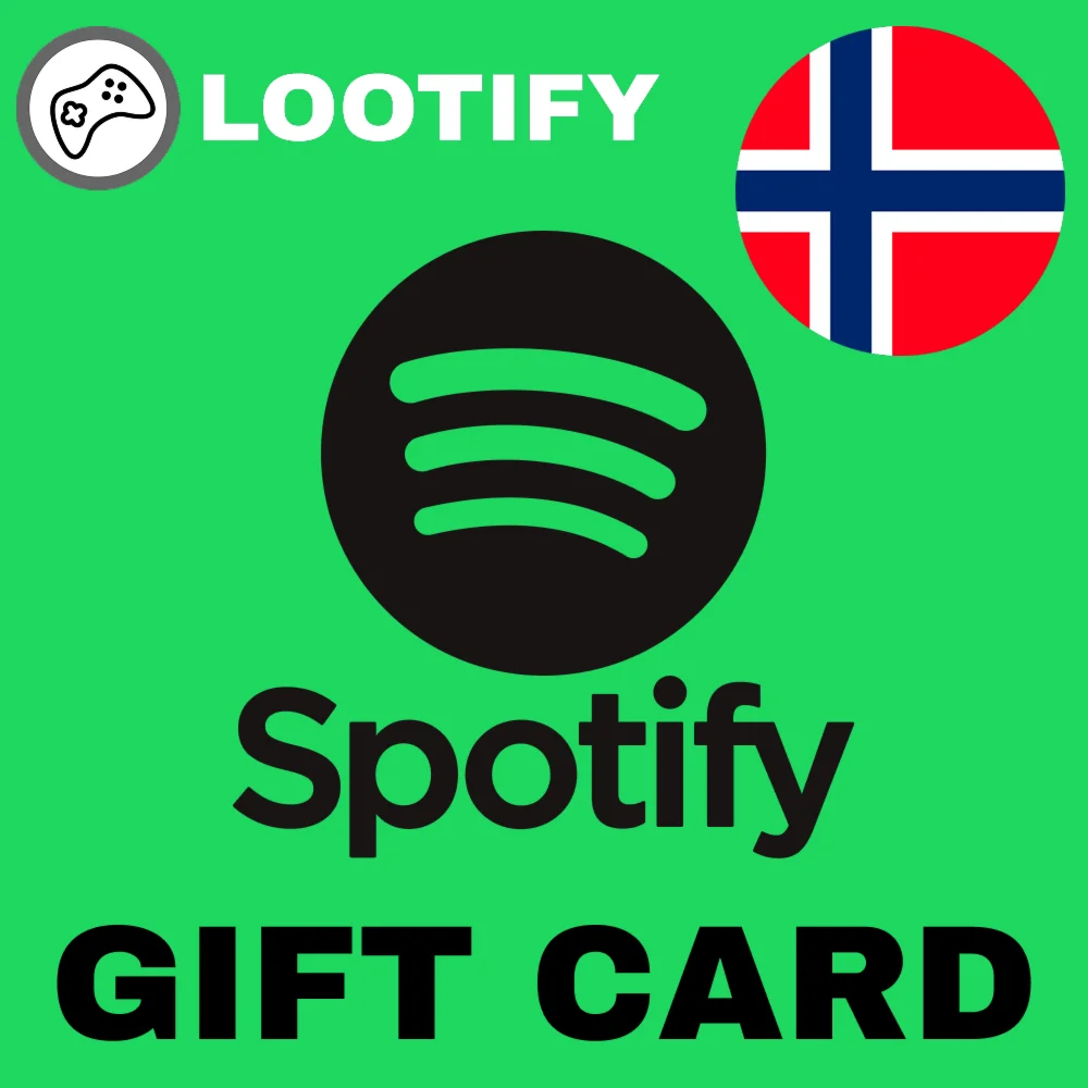  Spotify Gift Card  100/300/600 NOK  Норвегия