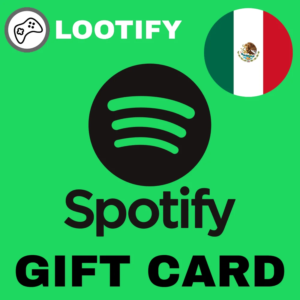  Spotify Gift Card  115/349/689 MXN  Мексика
