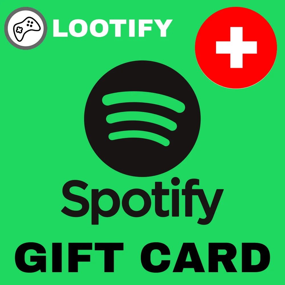  Spotify Gift Card  13/39/78 CHF  Швейцария