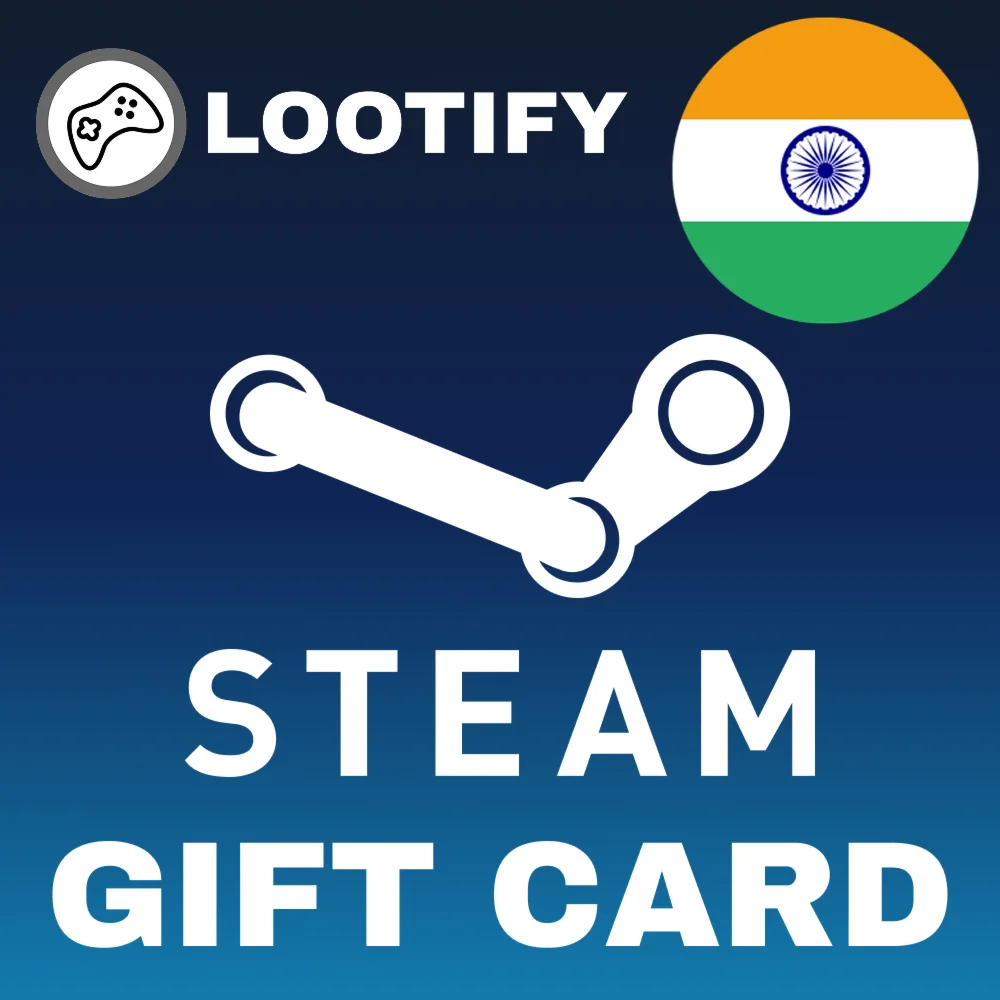  Steam Gift Card  150/500/1000/5000 INR  Индия