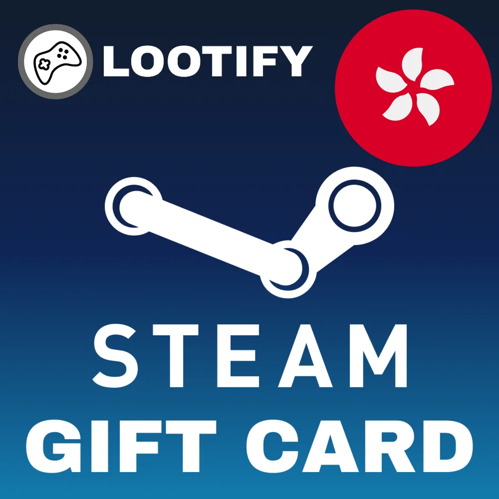  Steam Gift Card  50/100/200/500/1000 HKD Гонконг