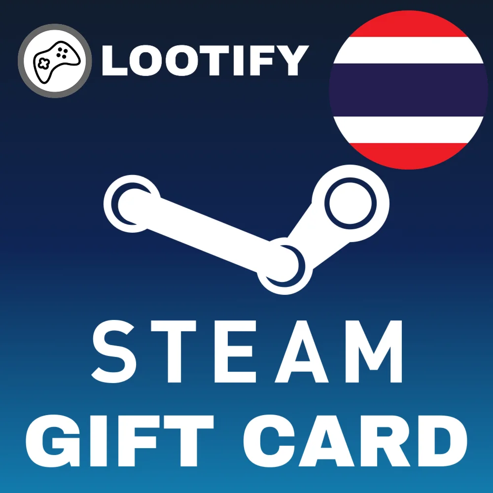  Steam Gift Card  50/100/200/500/1000 THB Тайланд