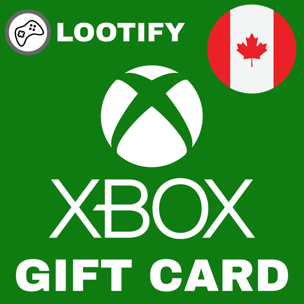 Xbox Gift Card  15/25/50/100 CAD  Канада