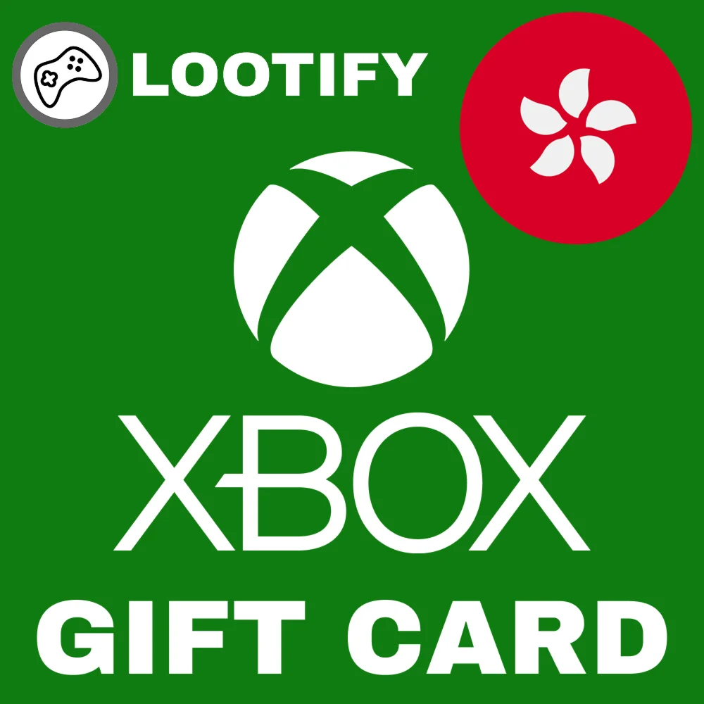  Xbox Gift Card  150/300/600 HKD  Гонг-конг