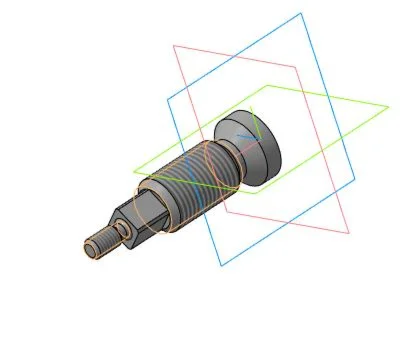 61.009 шпиндель 3D модель детали