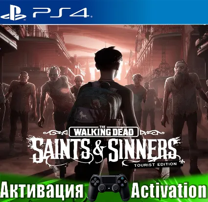 🎮 The Walking Dead Saints  Sinners (PS4/RU)Активация ☑ ️