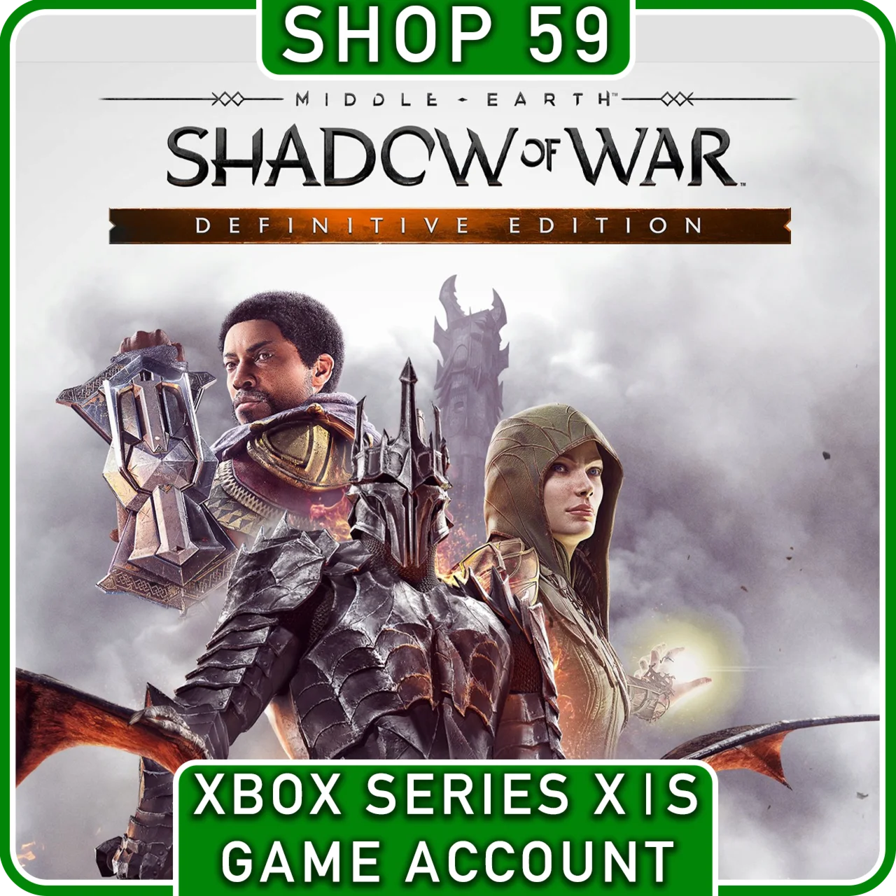 MIDDLE EARTH SHADOW OF WAR  + ОБЩИЙ (3 МЕСЯЦА)