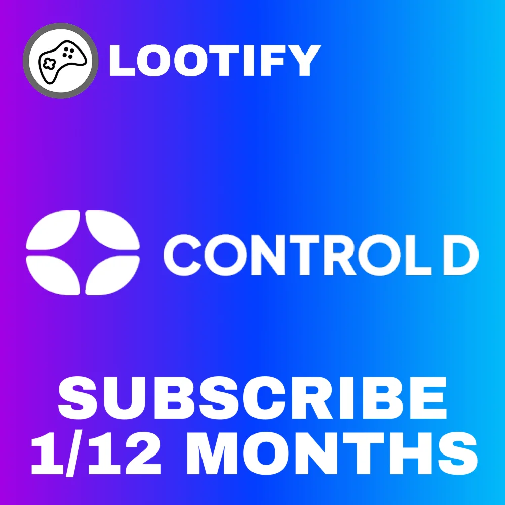 🧬 Control D 1-12 Месяцев 💎 Подписка на Ваш аккаунт!