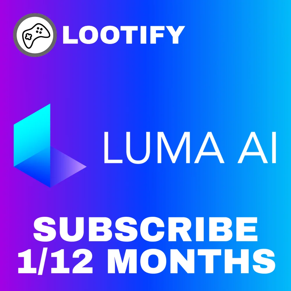 🧬 LUMA AI DREAM MACHINE ⭐️ 1/12 Месяц ✅ на Ваш Аккаунт