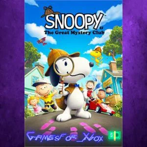 ️Snoopy & The Great Mystery Club XBOX