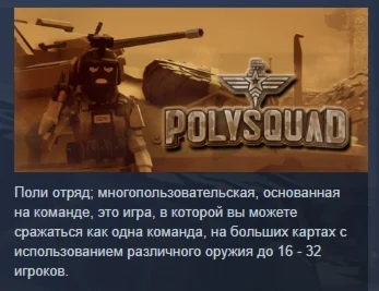 Poly Squad АВТОДОСТАВКА STEAM GIFT РОССИЯ