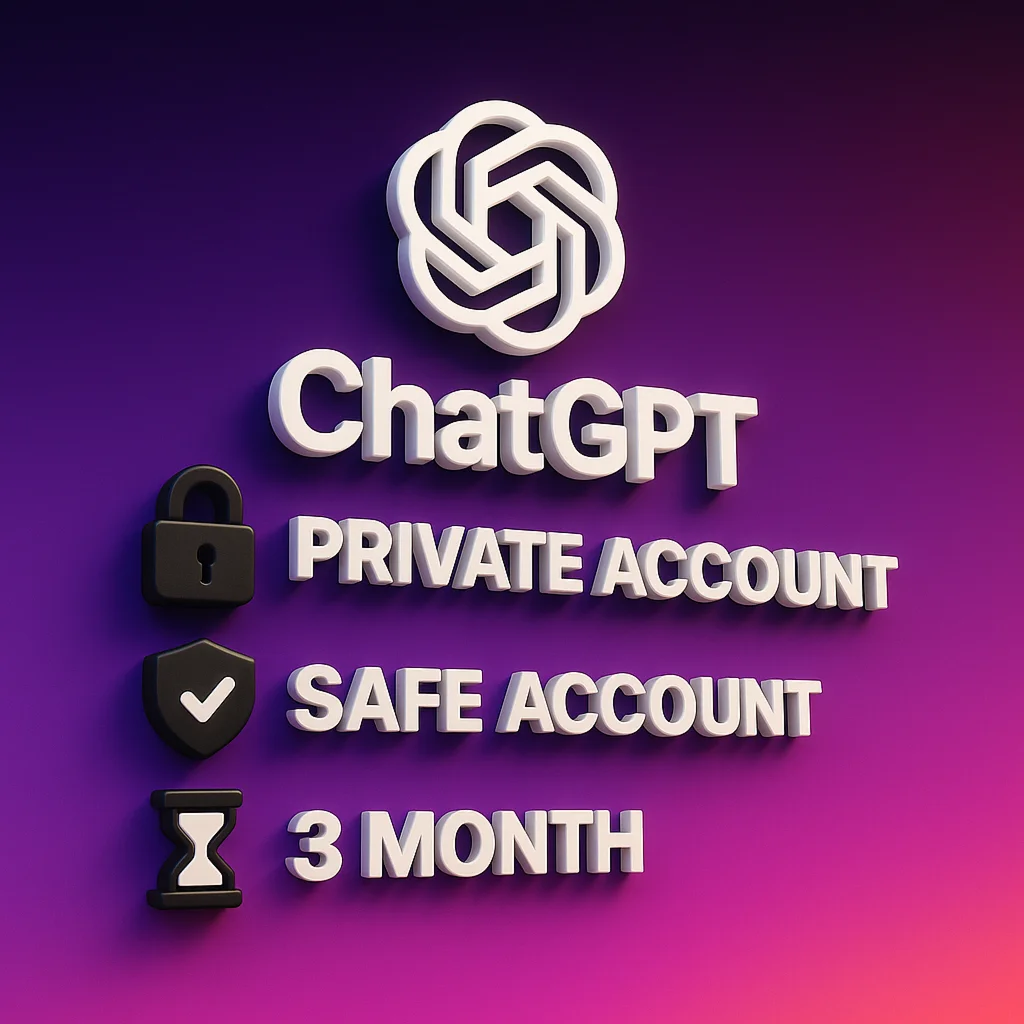 🔥Личный аккаунт ChatGPT –✅Безопасно и надежно 3месяца